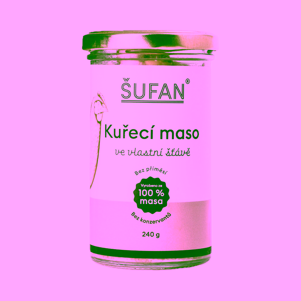 Šufan Kuřecí maso ve vlastní šťávě