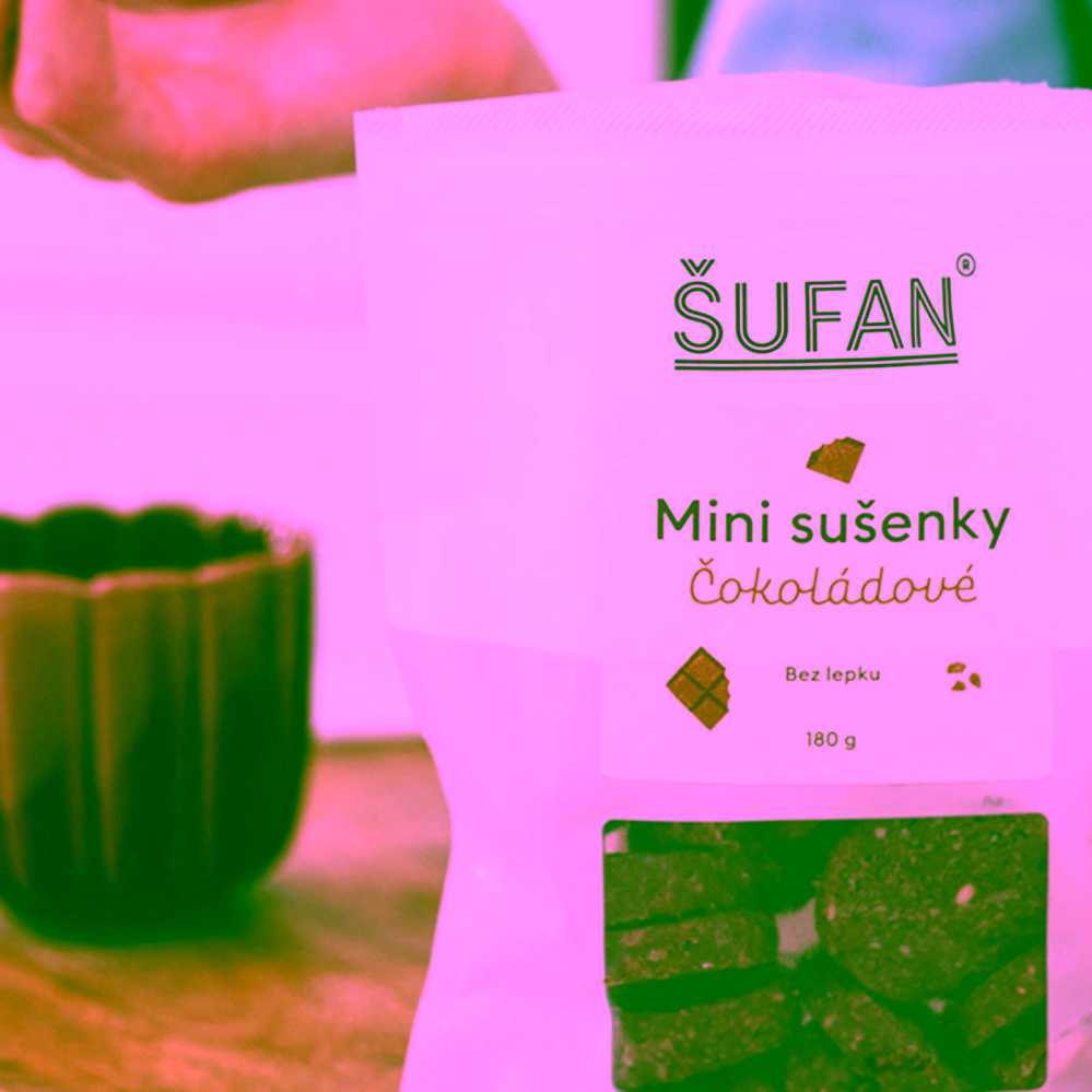 Šufan Mini sušenky Čokoládové