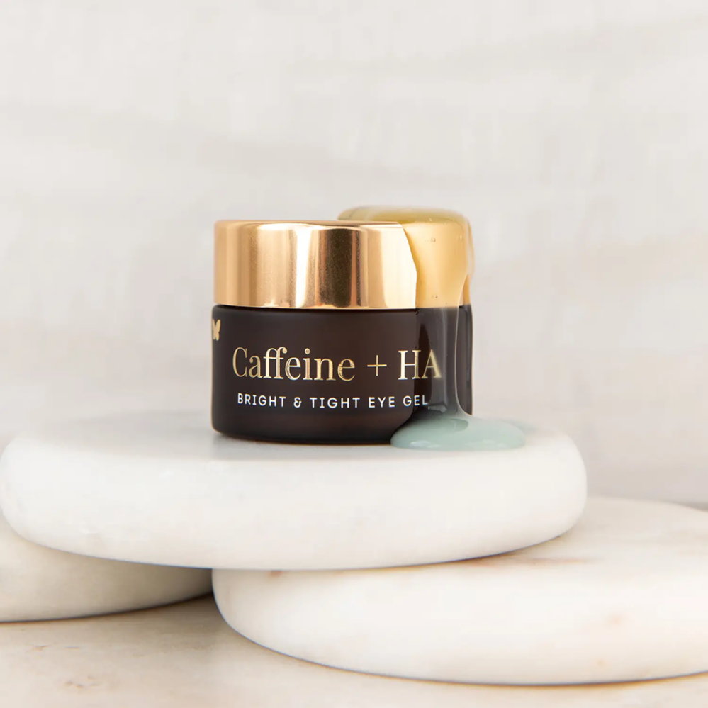 Vanessa Megan Rozjasňující oční gel s kofeinem a kyselinou hyaluronovou Caffeine + HA Bright & Tight Eye Gel