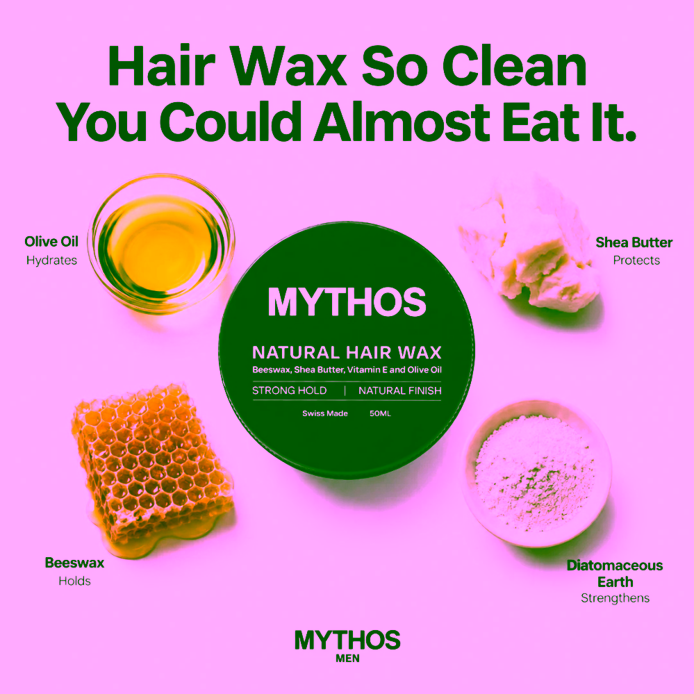 Mythos Natural Hair Wax Přírodní vosk na vlasy