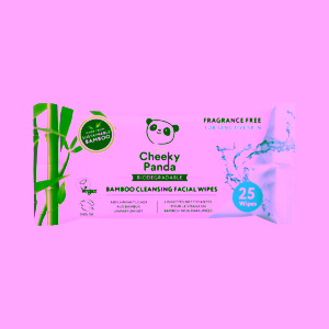 The Cheeky Panda Bambusové vlhčené ubrousky na obličej