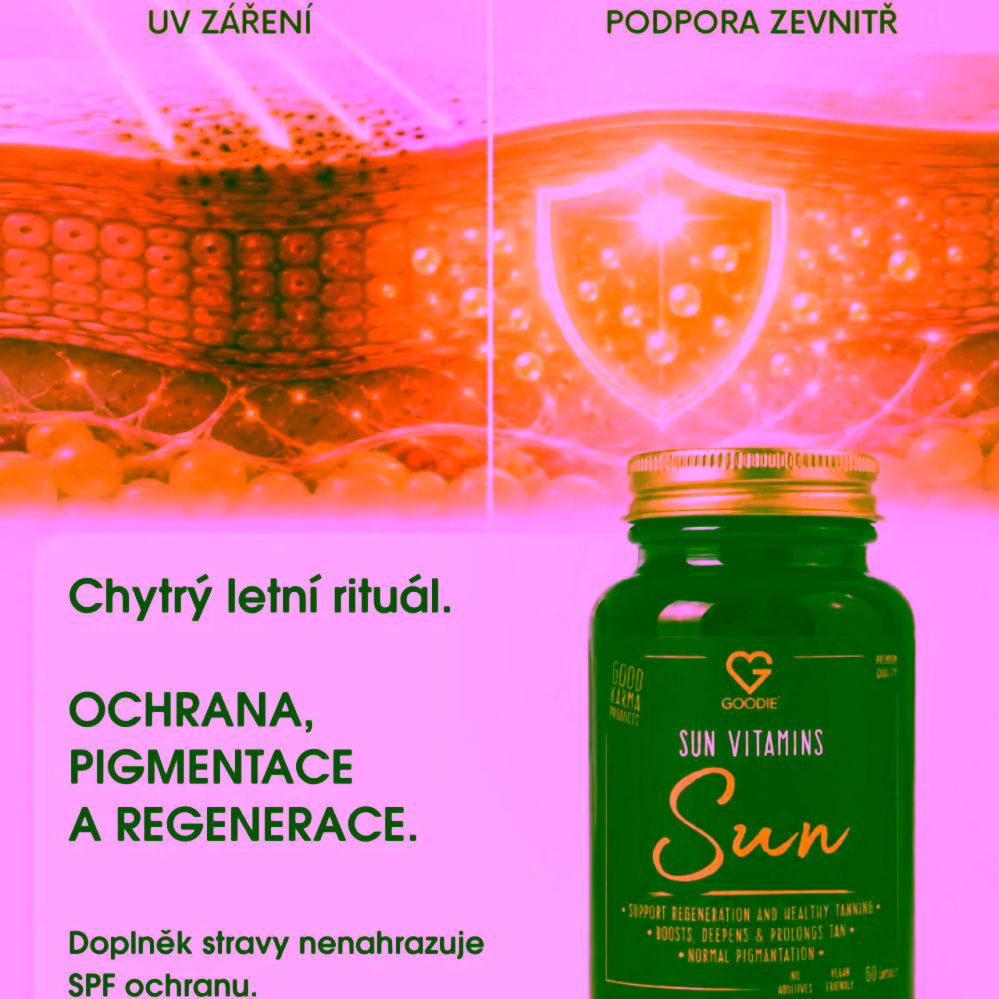 Goodie Sun Vitamins vitamíny na opalování