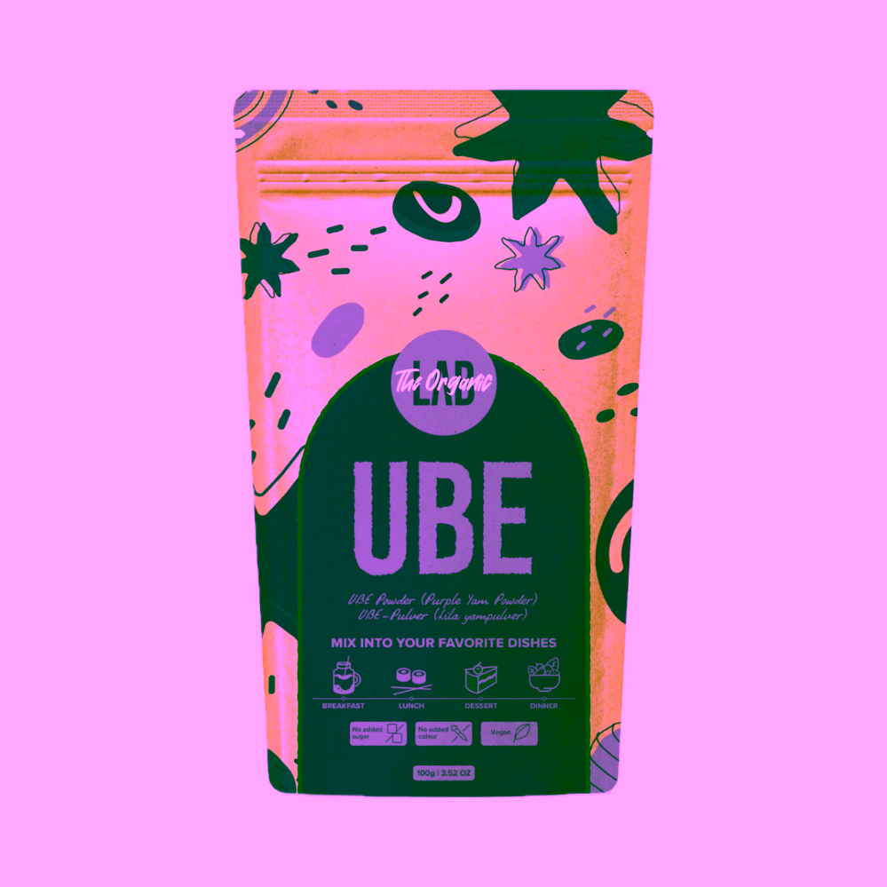 Organic Labs Ube Powder prášek z fialového jamu
