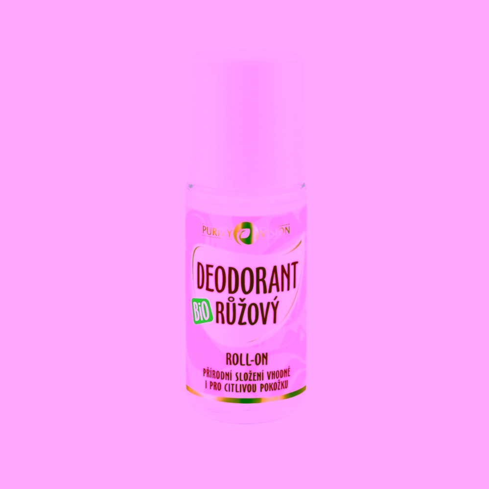 Purity Vision Bio Růžový Deodorant roll-on