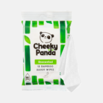The Cheeky Panda Bambusové vlhčené ubrousky na ruce bez vůně cestovní 12 ks