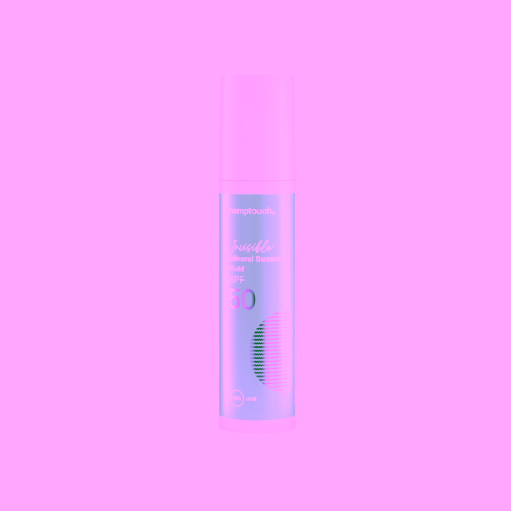 Hemptouch Minerální opalovací fluid Invisible SPF 50