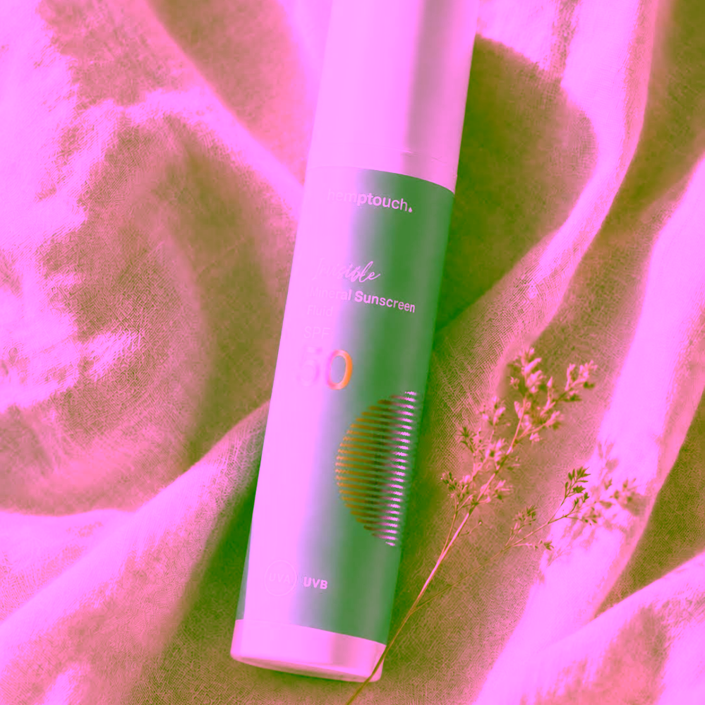 Hemptouch Minerální opalovací fluid Invisible SPF 50