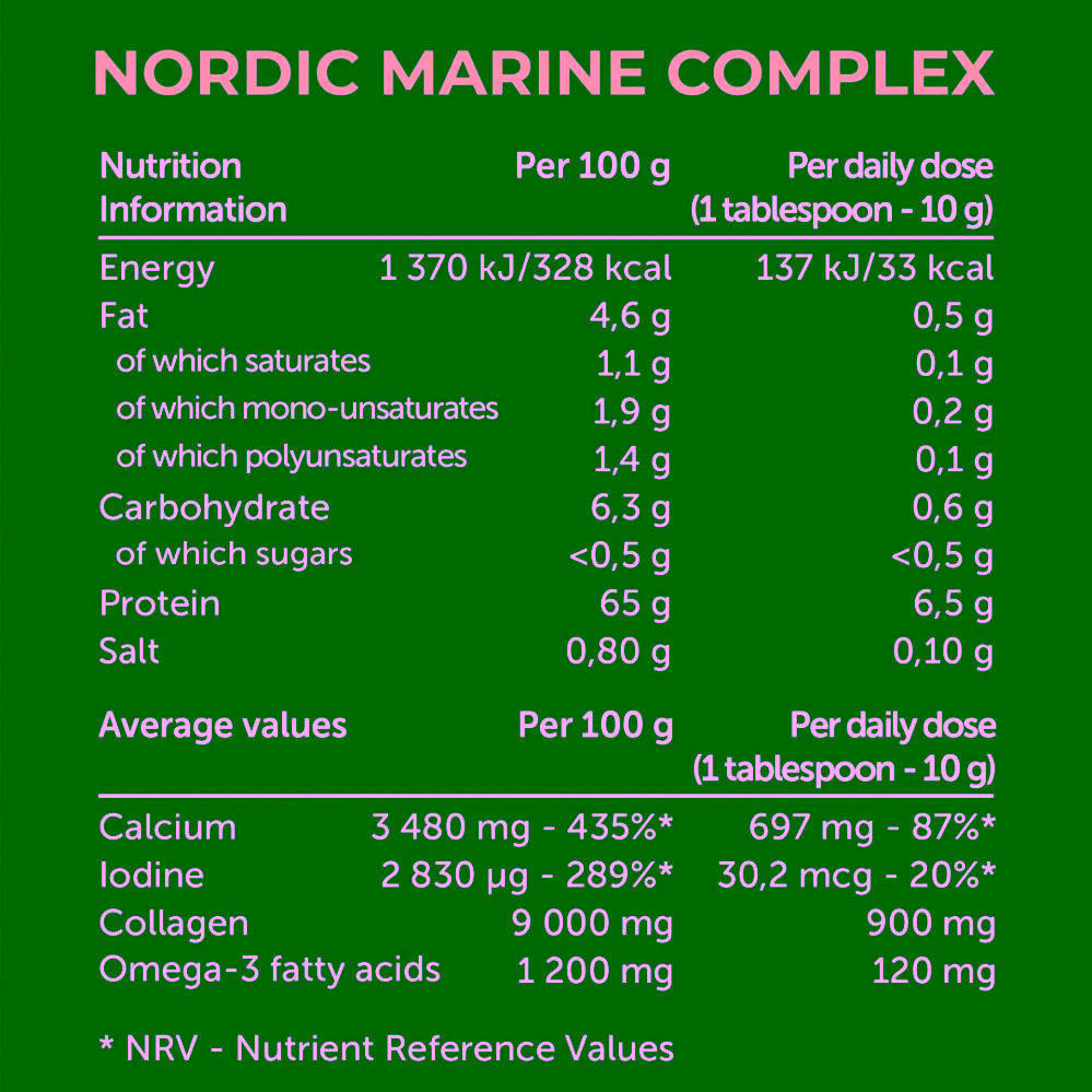 Nordic Nutrients Nordic Marine Complex 250 g