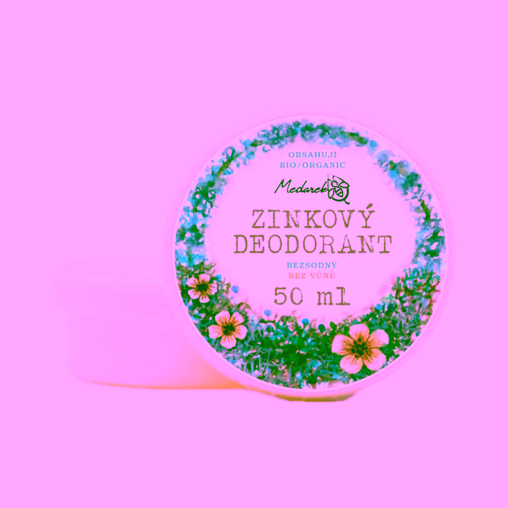 Medarek Zinkový deodorant bez vůně