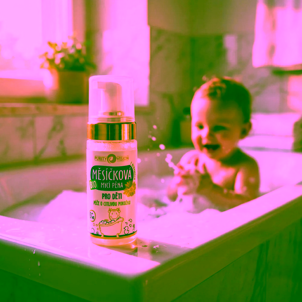 Purity Vision Bio Měsíčková mycí pěna pro děti